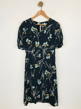 Load image into Gallery viewer, Jigsaw Women&#39;s Floral V Neck A-Line Dress | UK10 | Multicolour
