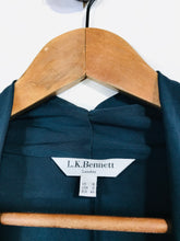Load image into Gallery viewer, L.K. Bennett Women&#39;s Long Sleeve A-Line Dress | UK16 | Blue
