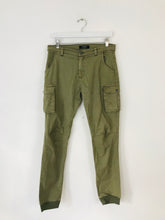 Load image into Gallery viewer, Guess Women’s Utility Trousers | UK16 | Khaki Green
