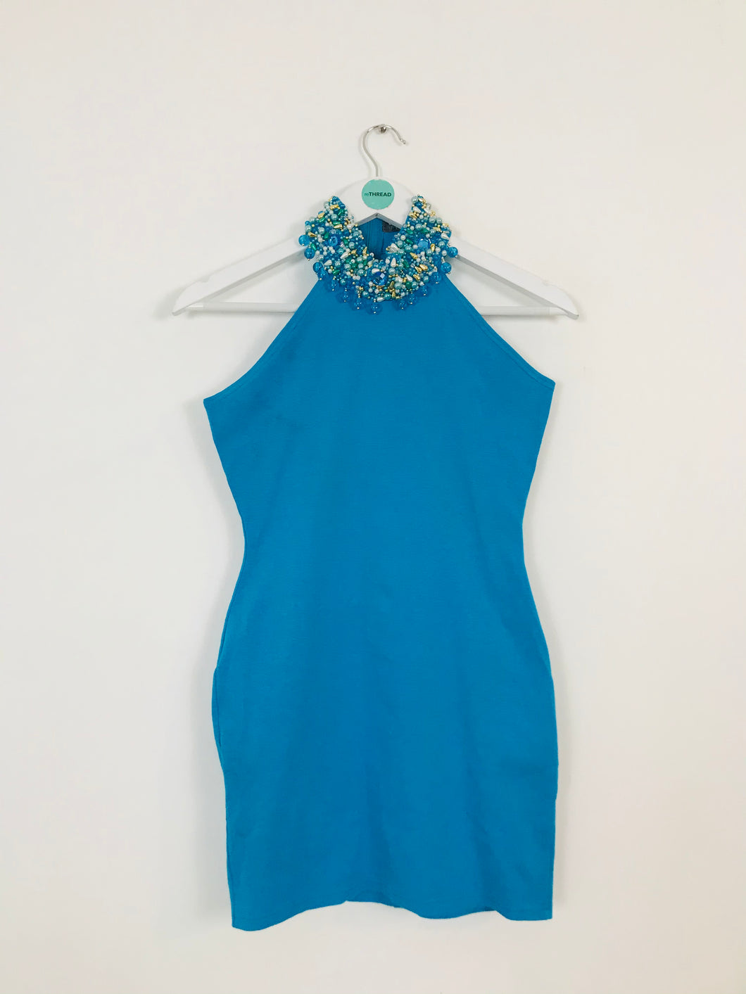 Gado Gado Women’s Bodycon Dress | S UK8 | Blue