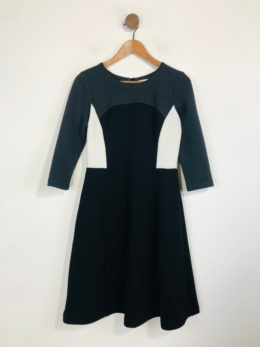 Boden Women's Cotton Colour Block A-Line Dress | UK10 | Multicoloured