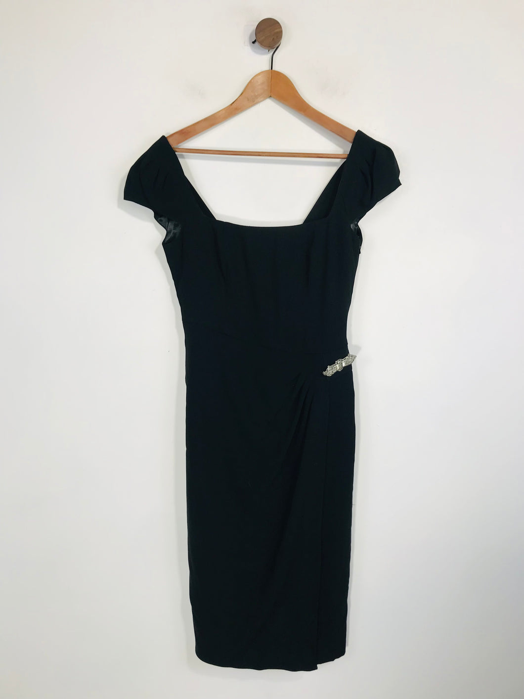 Ted Baker Women's Smart Bodycon Dress | 2 | Black