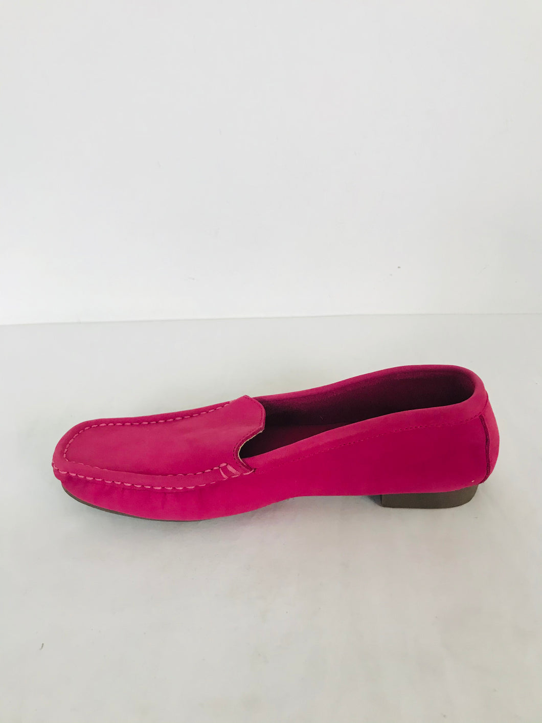 Sole Lovers Women’s Suede Moccasin Loafer Shoes | 35 UK2 | Pink