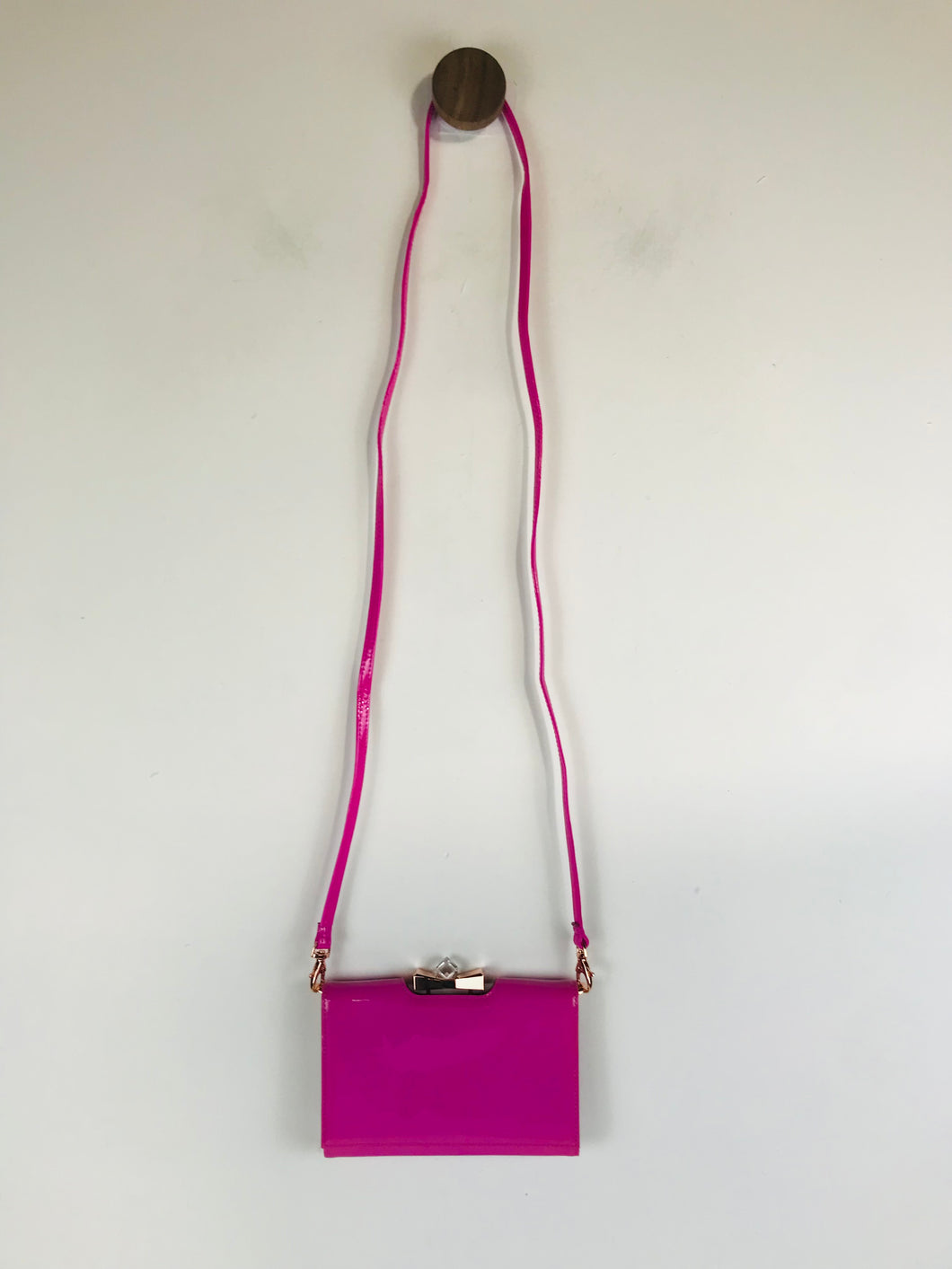 Ted Baker Women's Crossbody Purse Clutch Bag | S UK8 | Pink