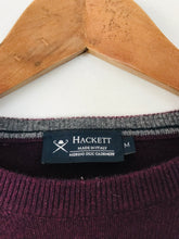 Load image into Gallery viewer, Hackett Men&#39;s Merino Blend Jumper | M | Purple
