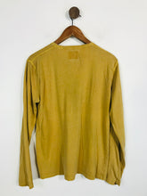 Load image into Gallery viewer, Abercrombie &amp; Fitch Men&#39;s Long Sleeve Cotton T-Shirt | S | Yellow
