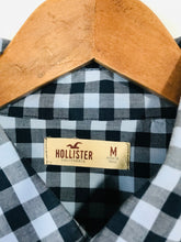 Load image into Gallery viewer, Hollister Men&#39;s Gingham Button-Up Shirt | M  | Blue
