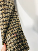 Load image into Gallery viewer, Paul Costelloe Women&#39;s Tweed Wool Blazer Jacket | UK14 | Brown
