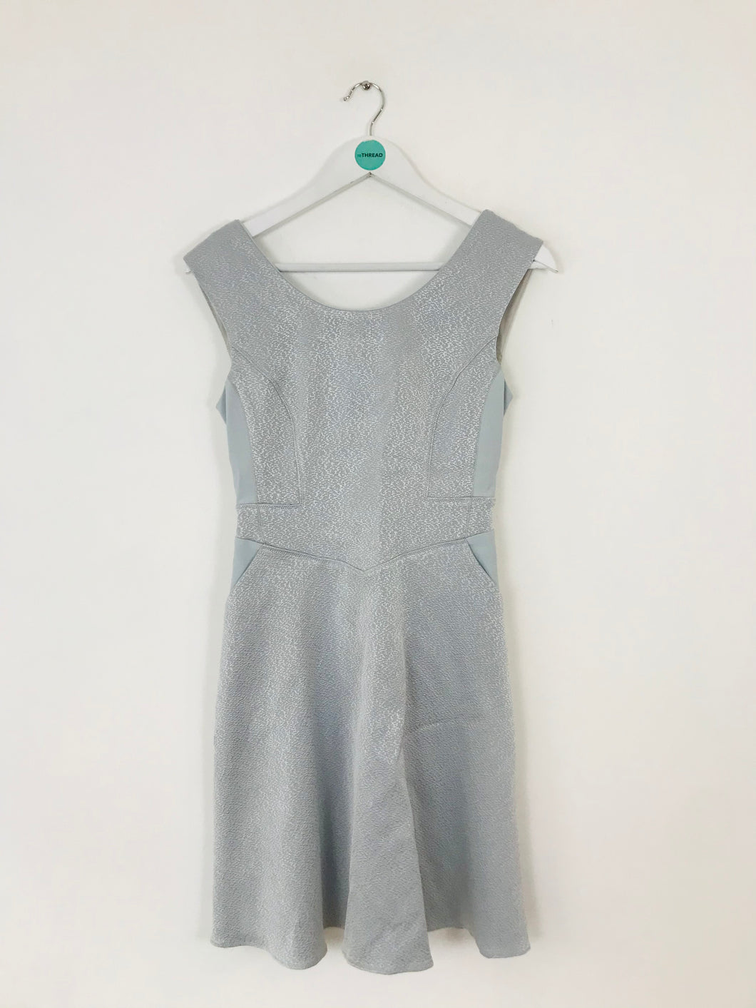 Reiss Women’s A-Line Mini Dress | UK8 | Light Blue