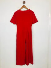 Load image into Gallery viewer, Warehouse Women&#39;s Smart Jumpsuit NWT | UK12 | Red
