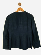 Load image into Gallery viewer, Precis Women&#39;s Linen Blazer Jacket | UK14 | Blue
