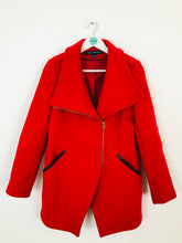 Load image into Gallery viewer, French Connection Women’s Wool Wrap Overcoat | UK14 | Red
