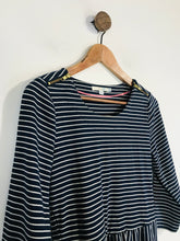 Load image into Gallery viewer, Boden Women&#39;s Striped Long Sleeve Sheath Dress | UK10 | Blue

