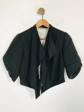 Load image into Gallery viewer, Damsel in a Dress Women&#39;s Crop Blazer Jacket | UK10 | Black
