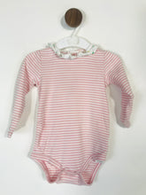 Load image into Gallery viewer, Baby Boden Kid&#39;s Long Sleeve Striped Playsuit | 12-18M | Pink
