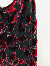 Load image into Gallery viewer, Arden B Women&#39;s Velvet Floral Sheath Dress | UK10 | Multicoloured
