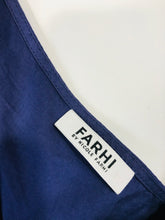 Load image into Gallery viewer, Nicole Farhi Women&#39;s Cotton Shift Dress | UK16 | Purple
