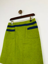 Load image into Gallery viewer, Boden Women&#39;s Wool 70s Style Mini Skirt | UK10 | Green
