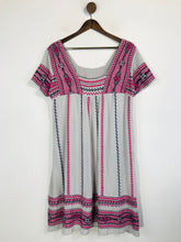 Load image into Gallery viewer, Maeve Anthropologie Women&#39;s Embroidered Shift Dress | L | Multicoloured
