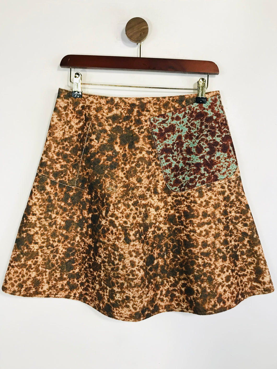 Carven Women's Wool Mini Skirt | EU38 UK10 | Multicoloured