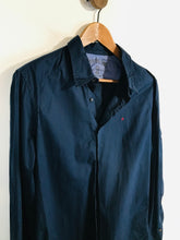 Load image into Gallery viewer, Replay Men&#39;s Cotton Button-Up Shirt | XL | Blue
