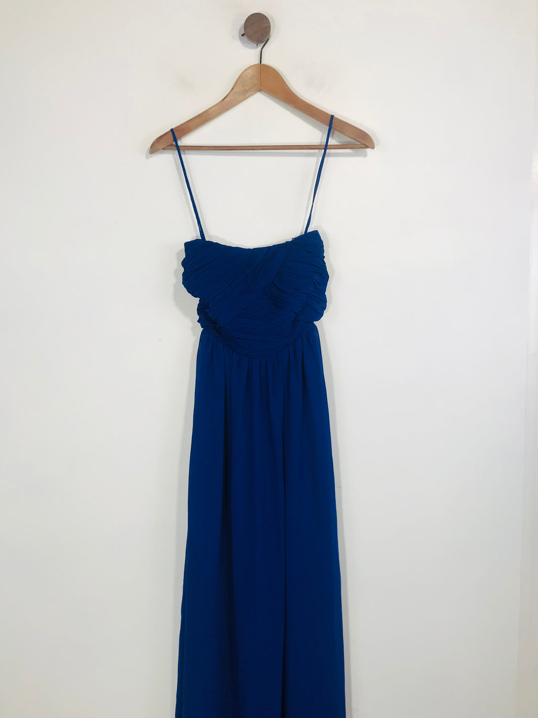 Armani Exchange Women's Strapless Evening Dress | US0 UK4 | Blue