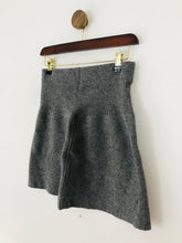 Load image into Gallery viewer, Zara Women&#39;s Knit Mini A-Line Skirt | S UK8 | Grey
