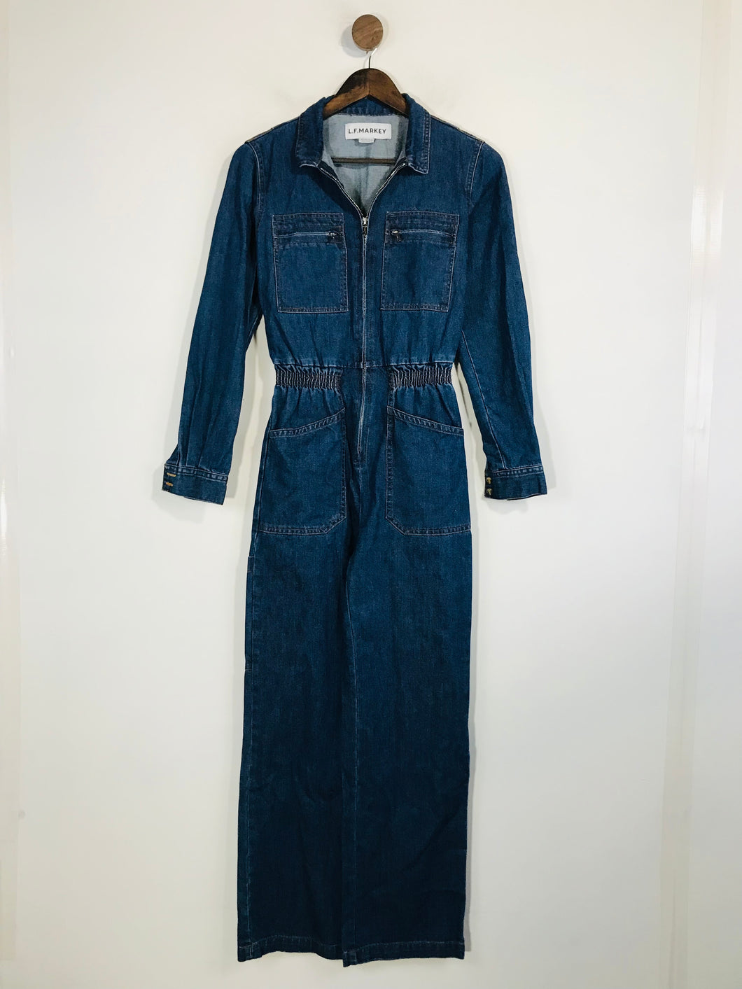 L.F. Markey Women's Denim Boilersuit | UK6 | Blue
