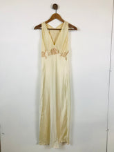 Load image into Gallery viewer, La Perla Women&#39;s Silk Nightdress Midi Dress | 1 UK8-10 | Beige
