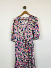 Load image into Gallery viewer, Vila Women&#39;s Floral Wrap Maxi Dress NWT | 36 UK8 | Multicolour
