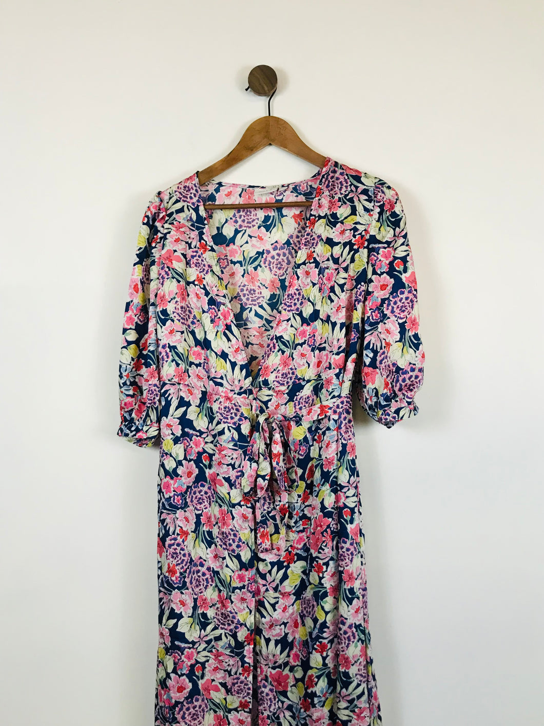 Vila Women's Floral Wrap Maxi Dress NWT | 36 UK8 | Multicolour