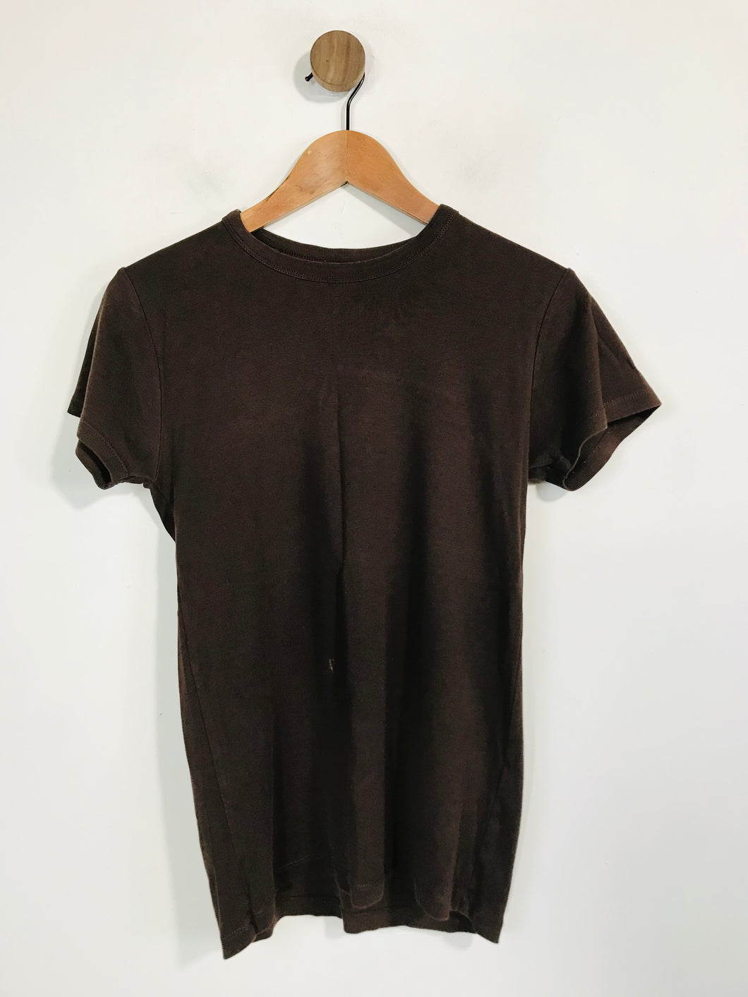 Zara Women's T-Shirt | M UK10-12 | Brown