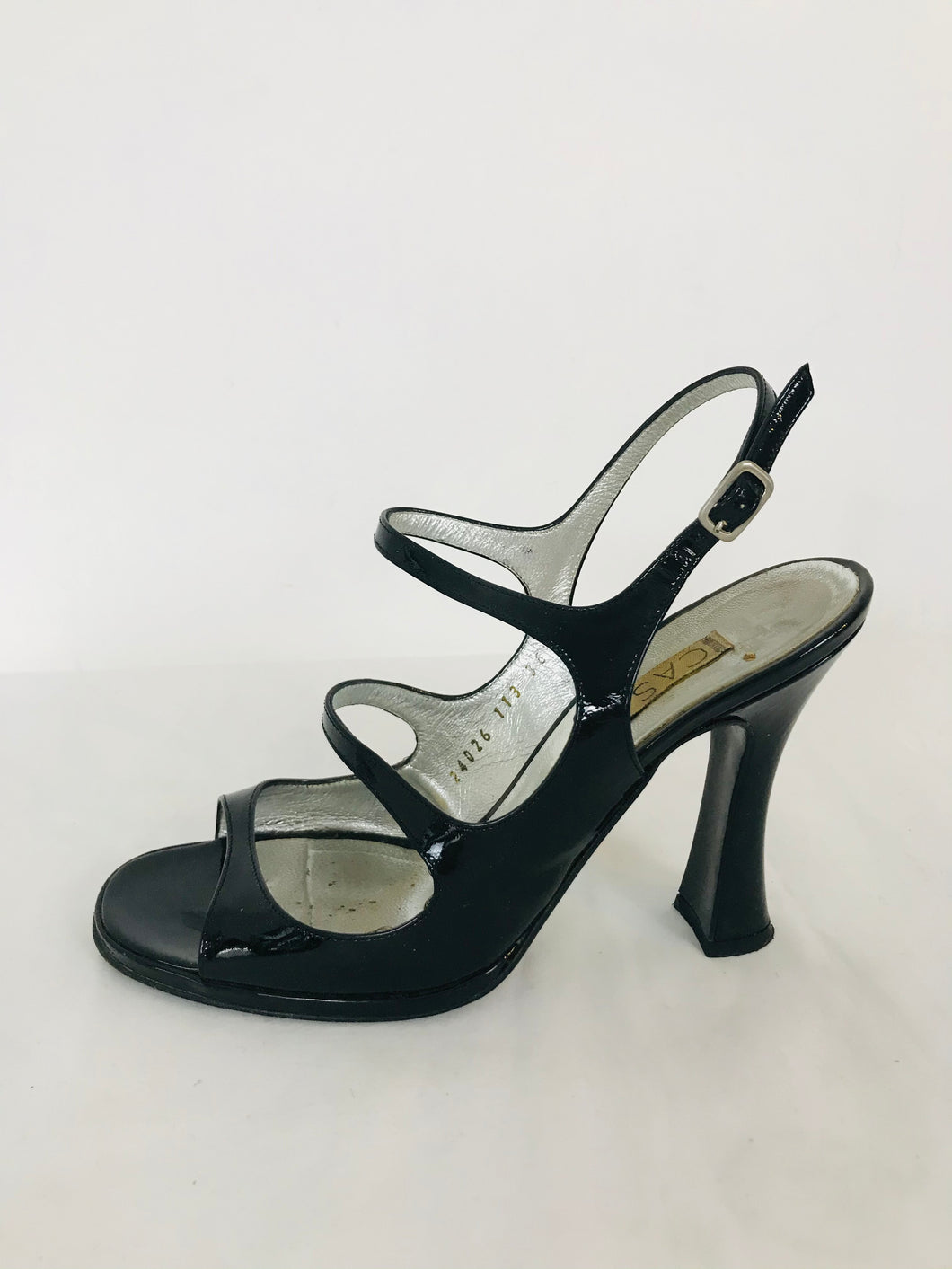 Casadei Women’s Strappy Heels | US6.5 UK3.5 | Black