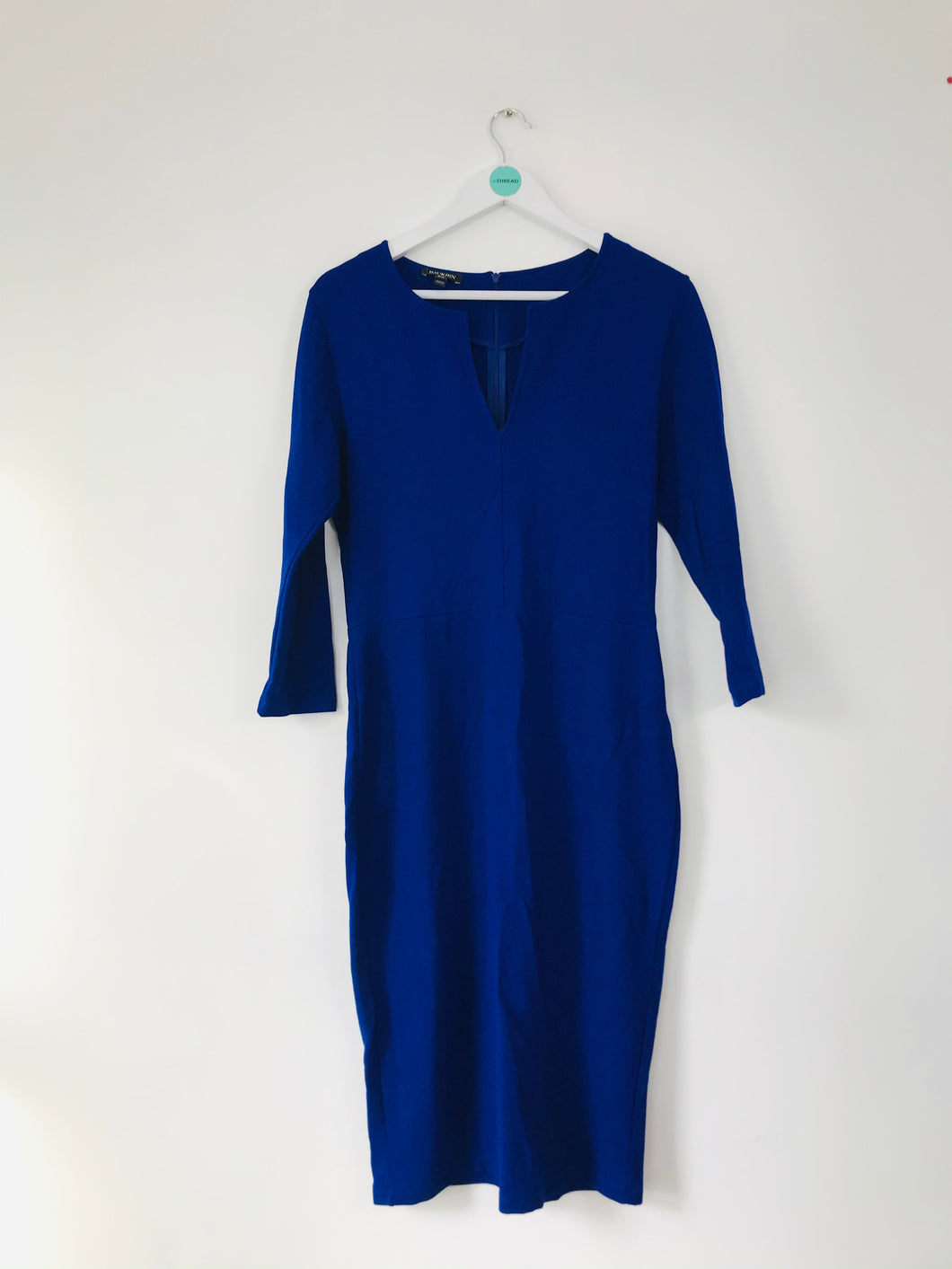 Baukjen Women’s Midi Sheath Dress | UK14 | Blue