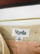 Load image into Gallery viewer, Viyella Women&#39;s Pencil Skirt | UK16 | Beige
