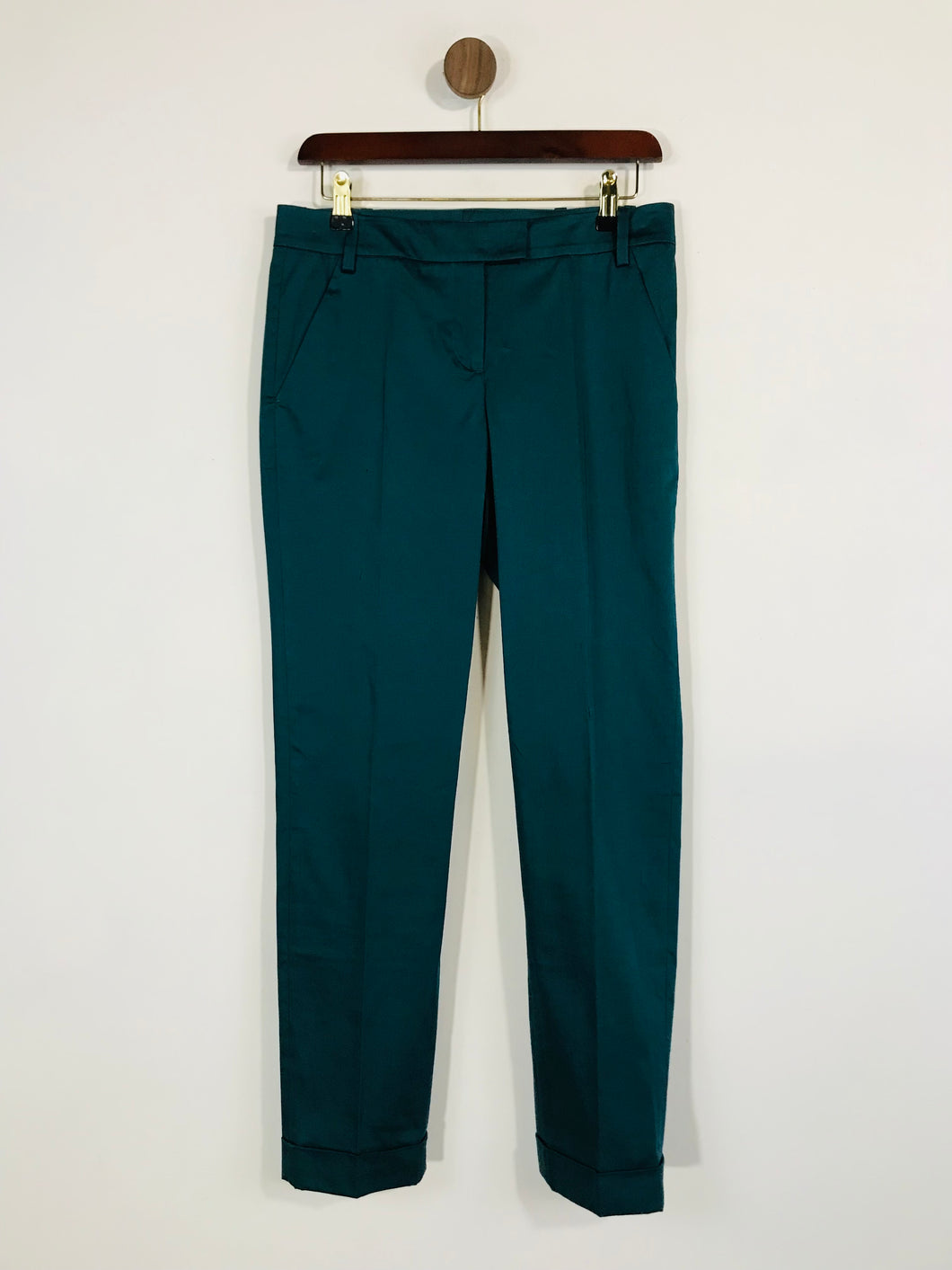 Jigsaw Women's Chinos Trousers | UK8 | Green
