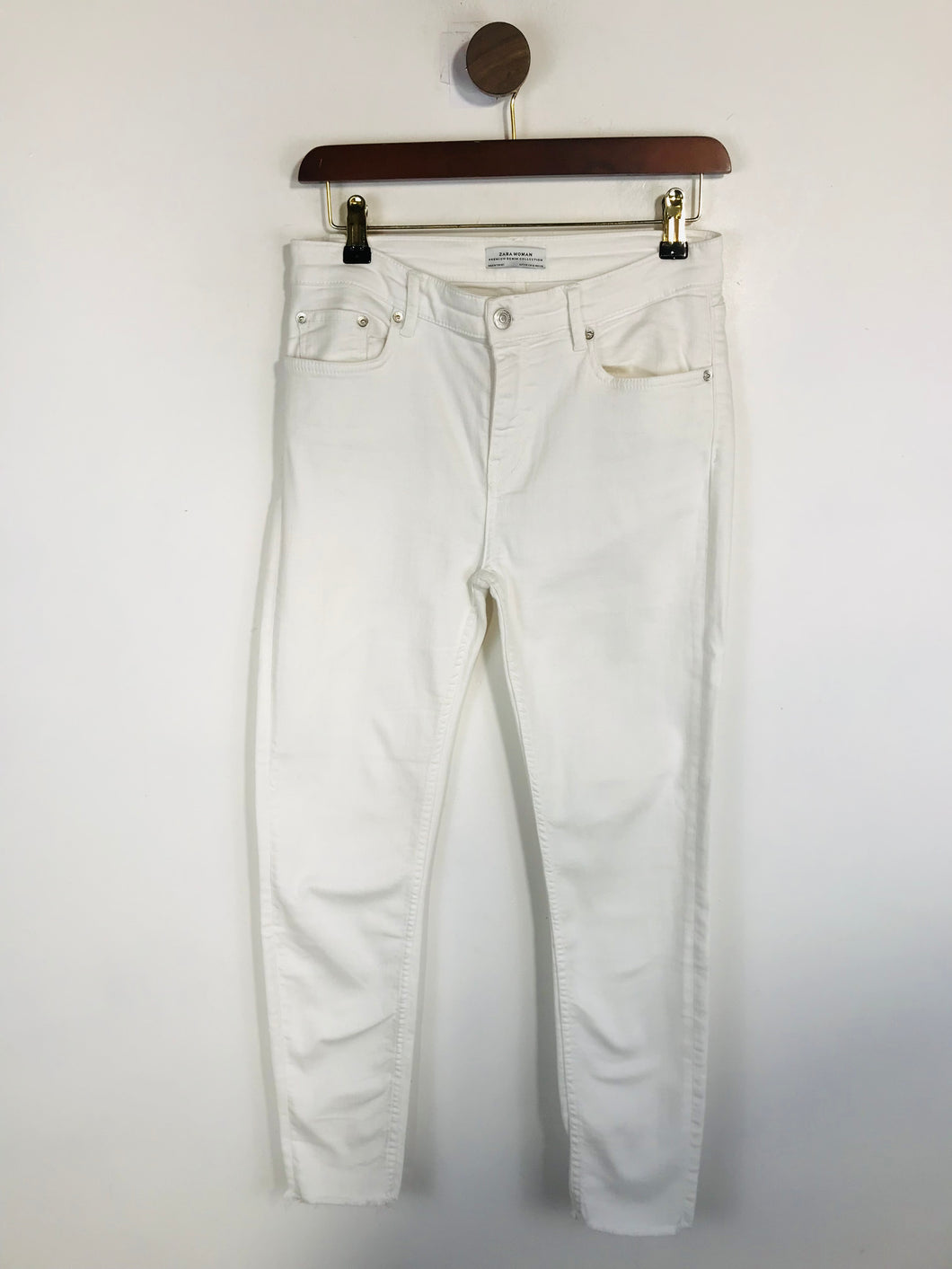 Zara Women's Skinny Jeans | US6 UK10 | Yellow