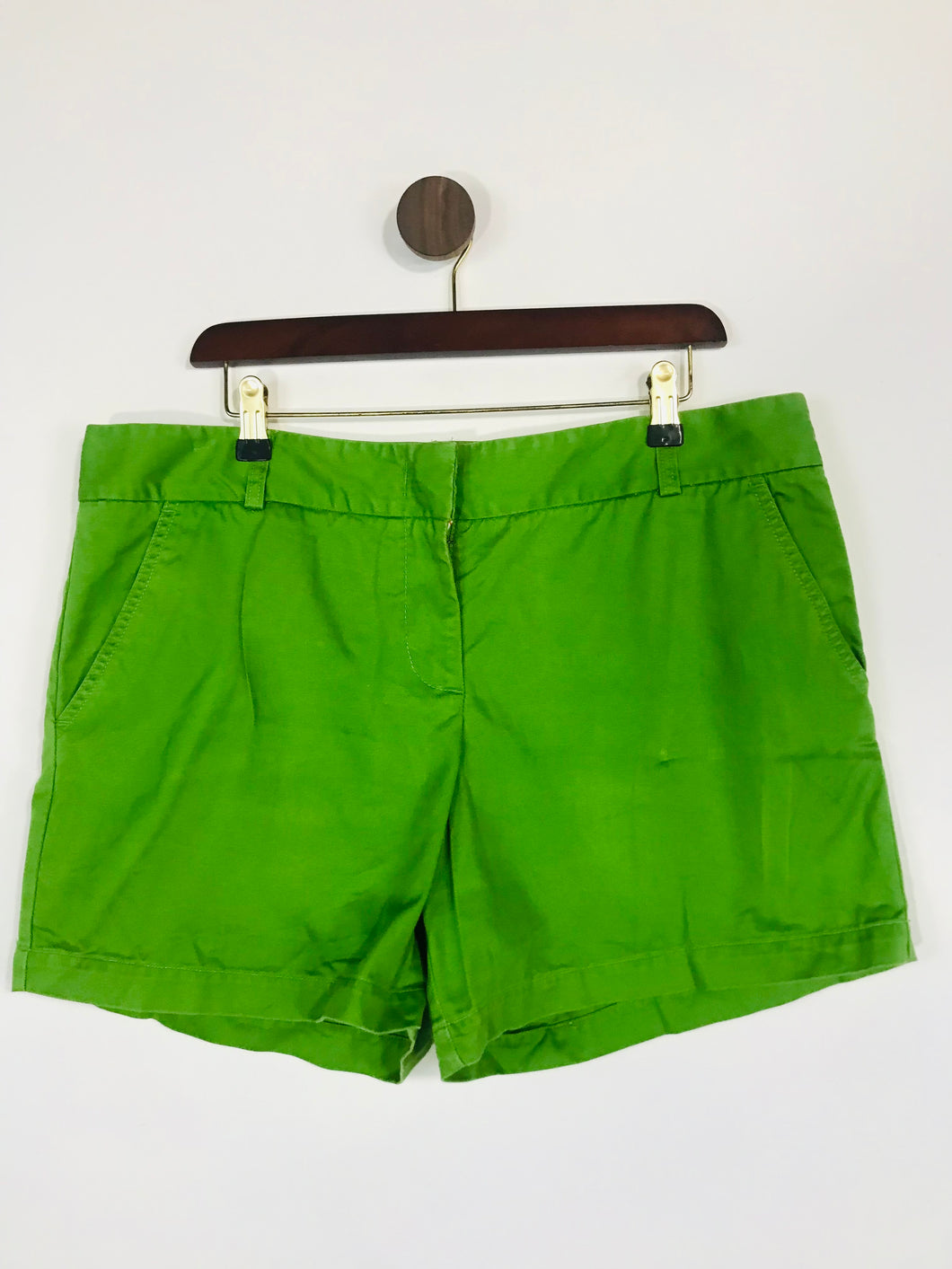 J.Crew Women's Cotton Low Fit Shorts | UK14 | Green