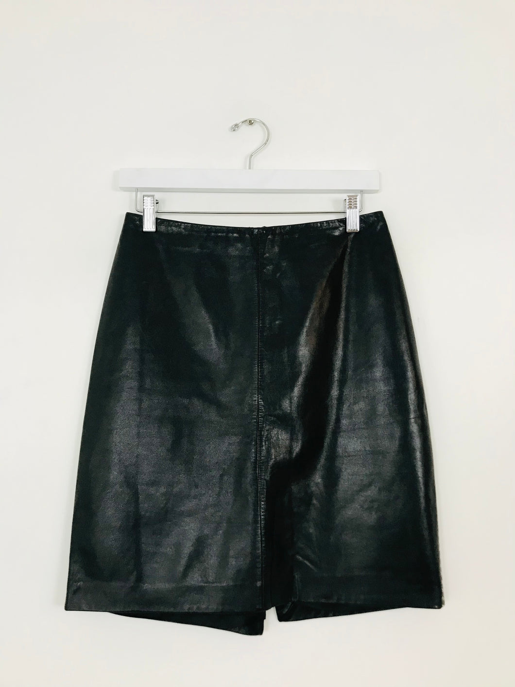 Ann Taylor Women’s Leather Pencil Skirt | US6 UK10 | Black
