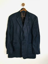 Load image into Gallery viewer, Austin Reed Men&#39;s Linen Smart Blazer Jacket | 40 | Blue
