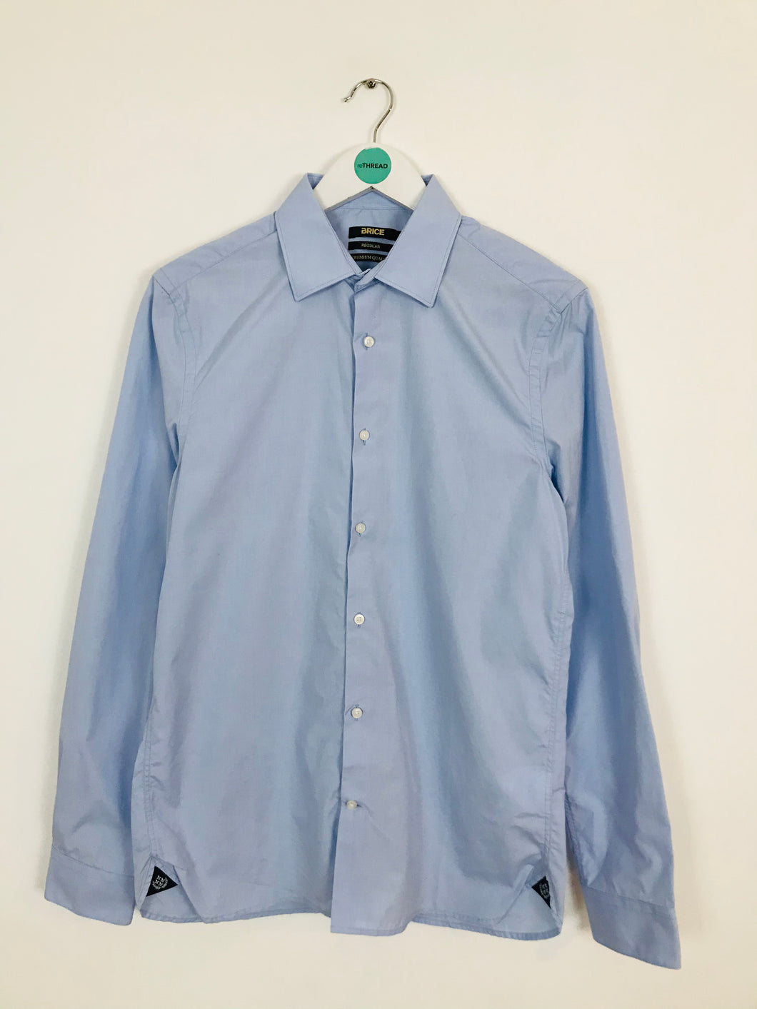 Brice Men’s Regular Fit Shirt | Small | Blue