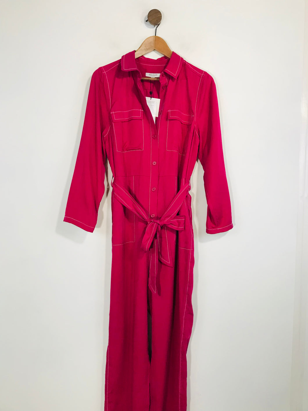 Great Plains Women's Boilersuit NWT | UK12 | Pink