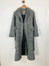 Load image into Gallery viewer, Whistles Women&#39;s Check Smart Overcoat Coat | XS UK6-8 | Multicoloured
