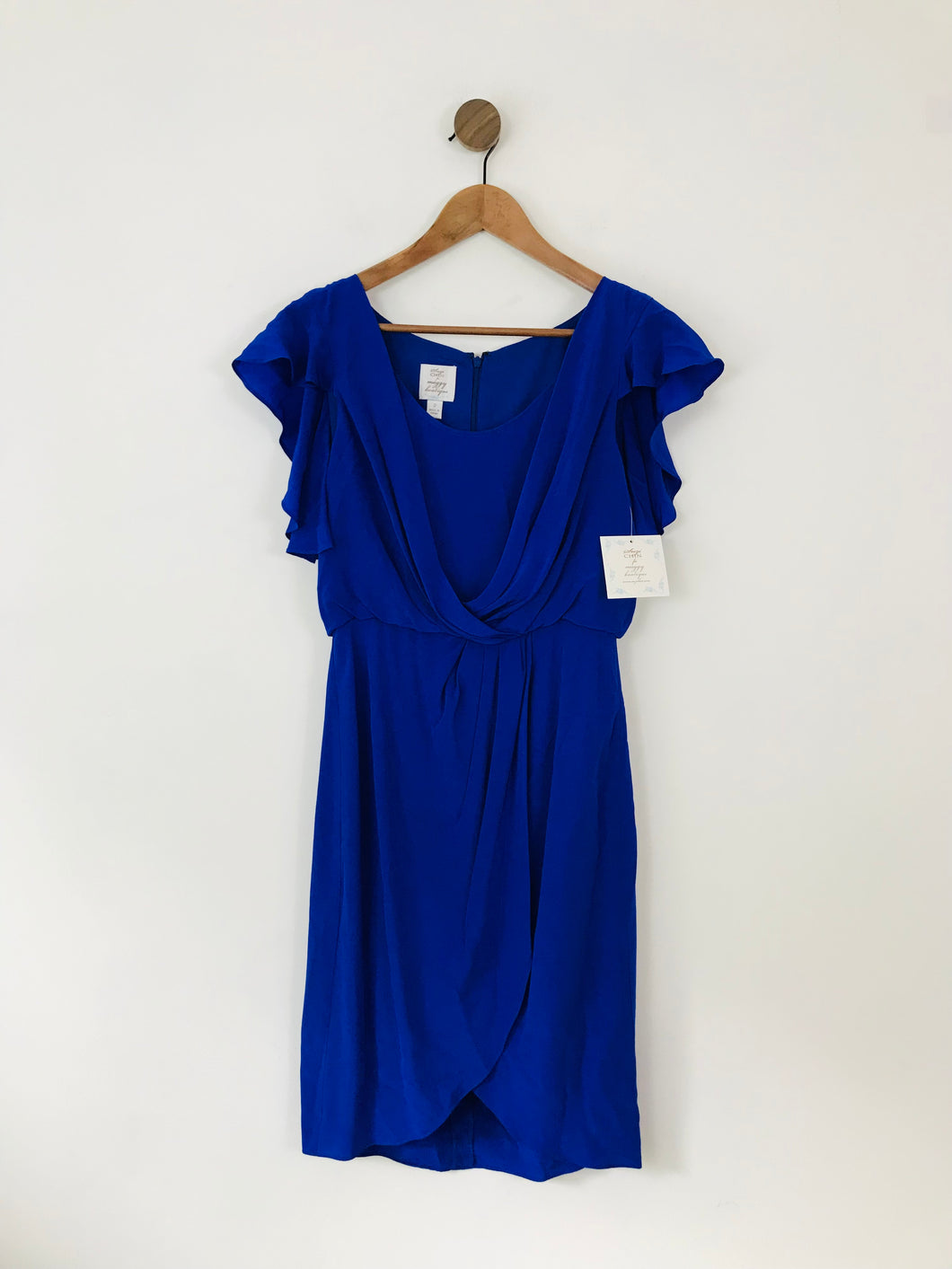 Suzi Chin for Maggy Boutique Women's Silk Shift Dress NWT | UK6-8 | Blue