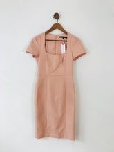 Load image into Gallery viewer, French Connection Women&#39;s Fitted Midi Bodycon Dress NWT | UK10 | Pink
