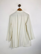 Load image into Gallery viewer, Eileen Fisher Women&#39;s Long Stretch Blazer Jacket | L UK14 | White
