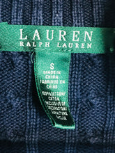 Load image into Gallery viewer, Ralph Lauren Women&#39;s Zip Up Cardigan | S UK8 | Blue
