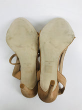 Load image into Gallery viewer, Office Women&#39;s Suede Slip-on Heels | EU40 UK7 | Beige
