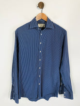 Load image into Gallery viewer, Thomas Pink Men&#39;s Athletic Fit Button-Up Shirt | 15.5 | Blue

