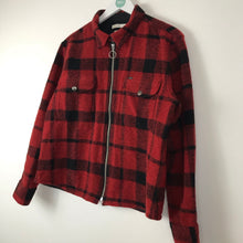 Load image into Gallery viewer, Lee Womens Vintage Lumberjack Check Jacket | L | Red Black
